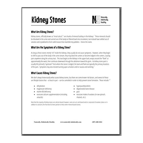 Kidney Stones handout