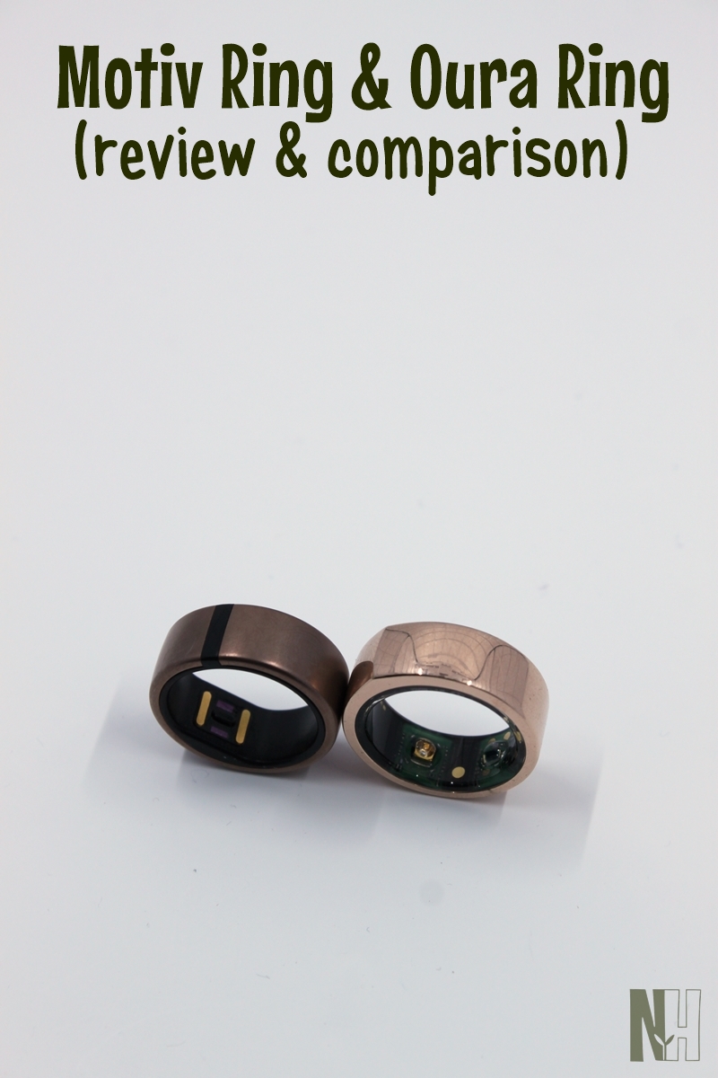 review and comparison of Motiv ring and Oura ring