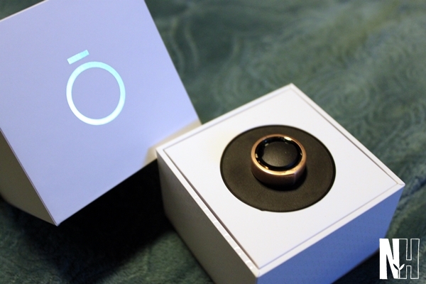 Oura ring in box