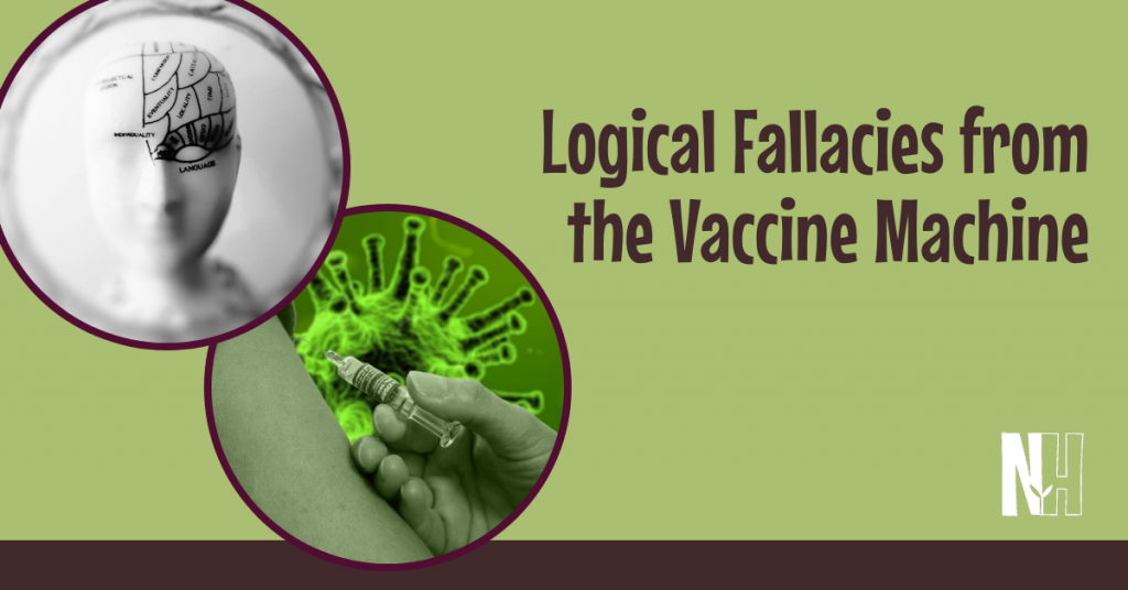 Logical Fallacies from the Vaccine Machine