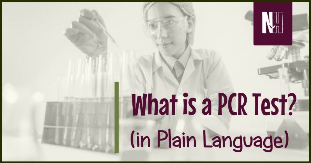 What is a PCR Test? (In Plain Language) - Facebook title image